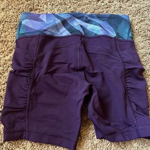 Lululemon athletic running shorts, size 6